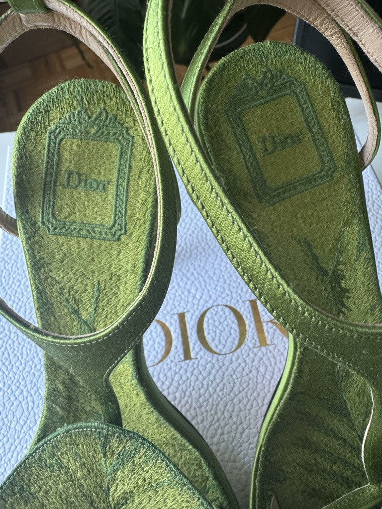 Dior Nymphéas Heeled Sandal