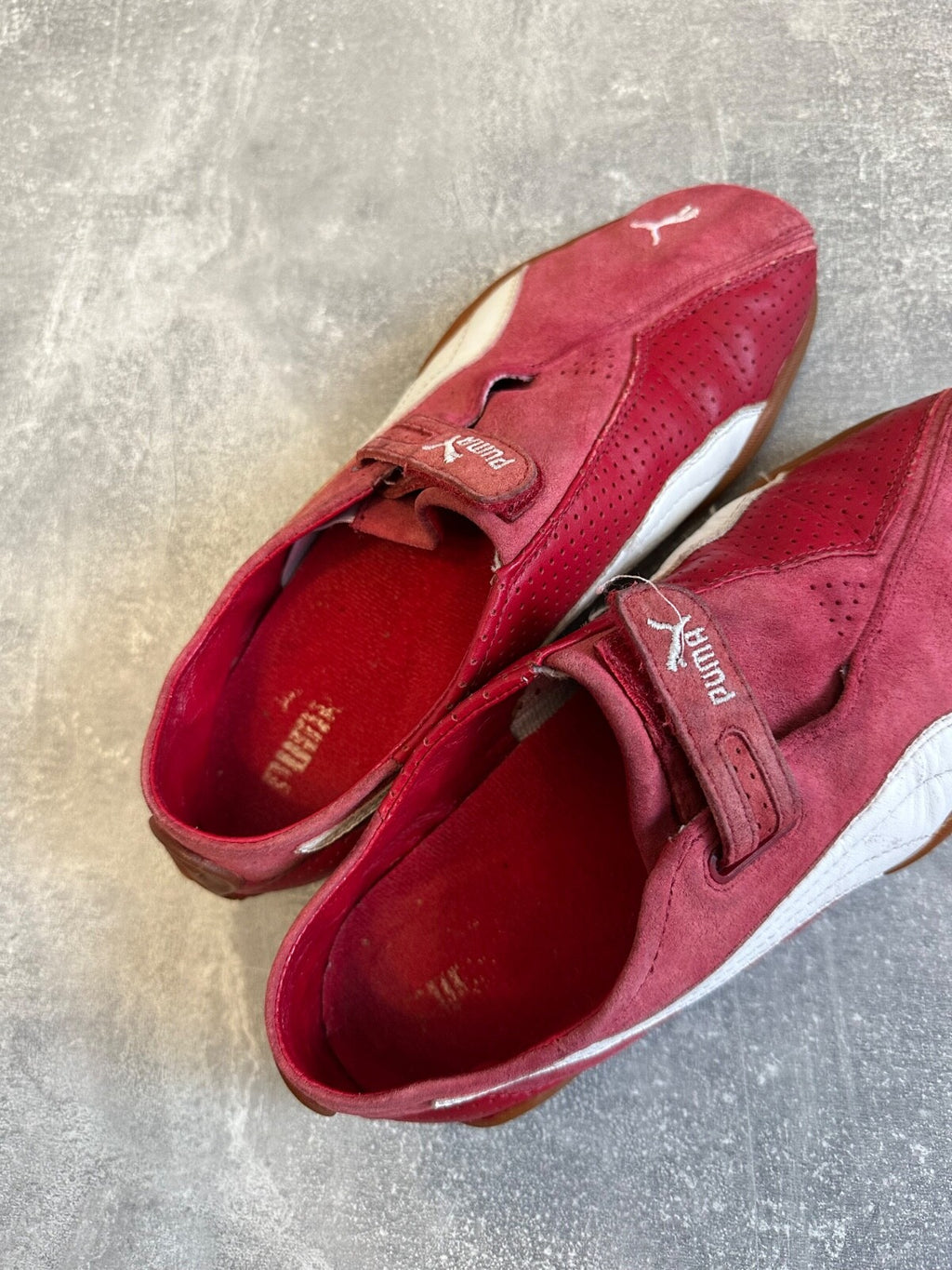 Vintage Puma Uke Ripstop Leather Slip-on Low Y2k Trainers