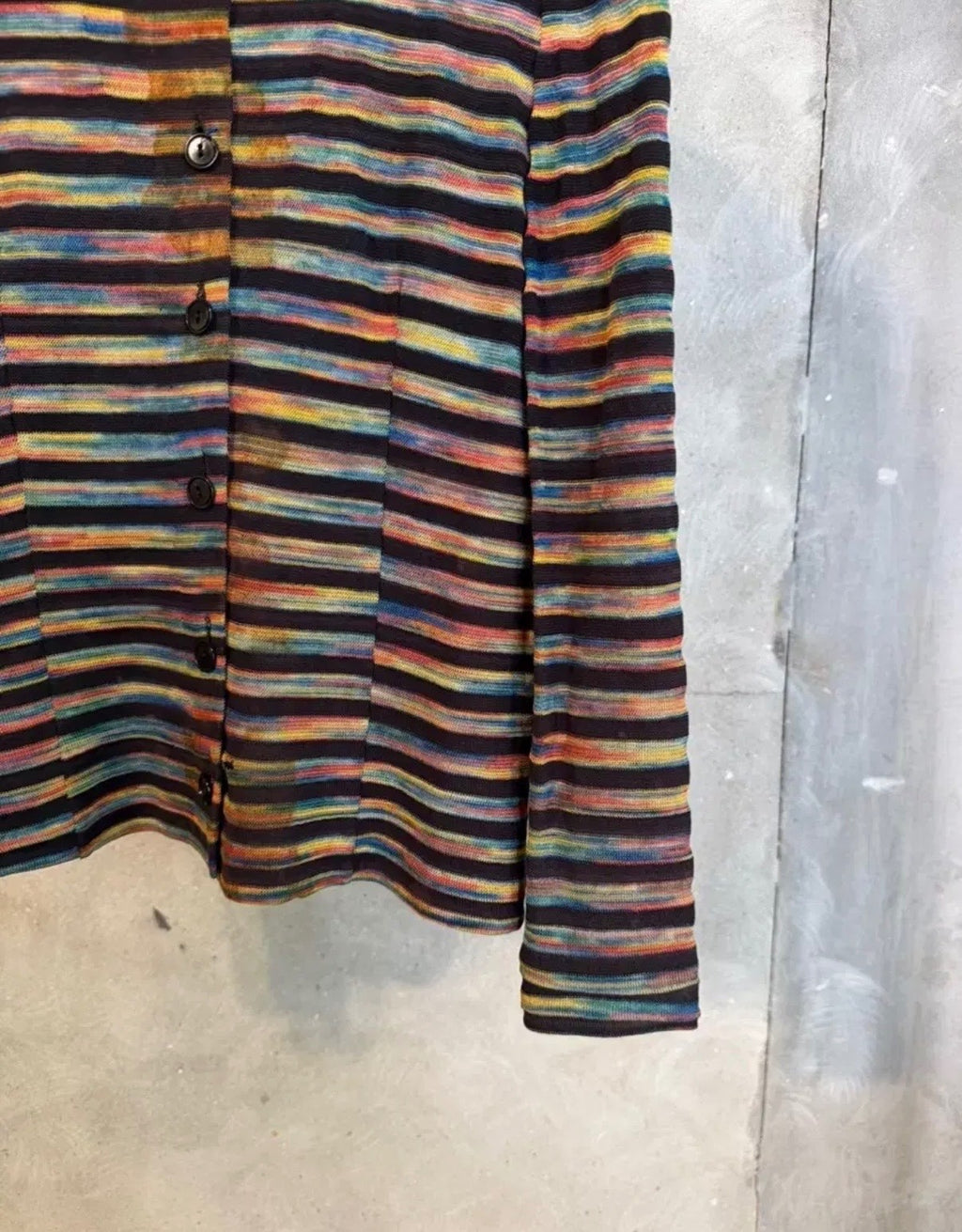 Missoni Vintage Two Piece Cardigan and Skirt Set Orange Label Women's Large