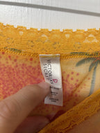 Victoria's Secret 1990s Mesh Lace Tropical Tank and Maxi Skirt Set Medium Large