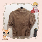 Tracy Reese Y2K Leather Top Size 10
