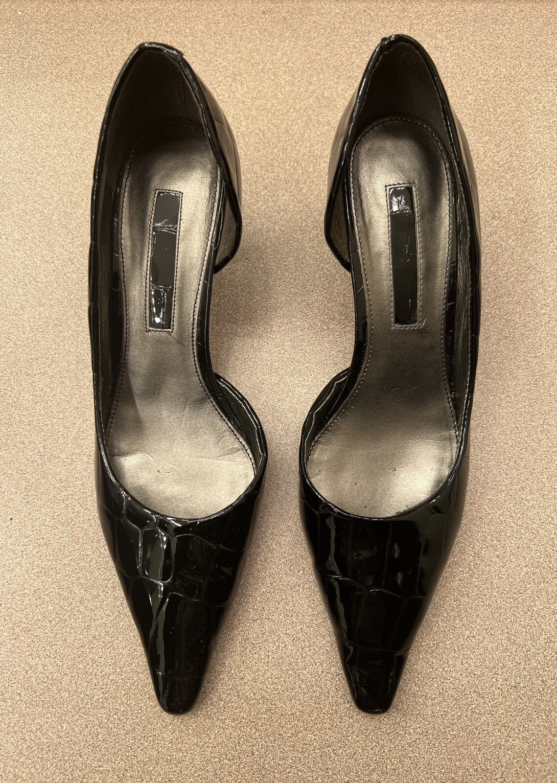 Bandolino Black Patent Leather Pumps Size 8.5