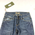 Women's Y2K Light Wash Low Rise Flare Denim Jeans