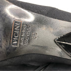 Vintage Giuseppe Zanotti Corset Mesh Knee High Pointed Toe Boots 36