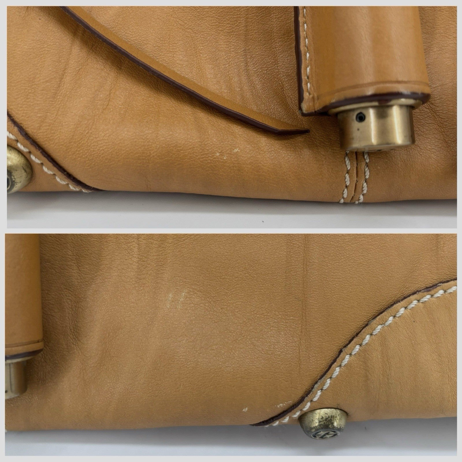 Francesco Biasia Vintage Handbag Tote Y2K Leather authentic From Japan