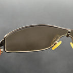 Chanel 4089 236/13 VTG Shield Sunglasses Brown Gradient Italy 120 Used w/ Ser. #