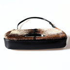 Dior Malice Fur Vintage Shoulder Bag