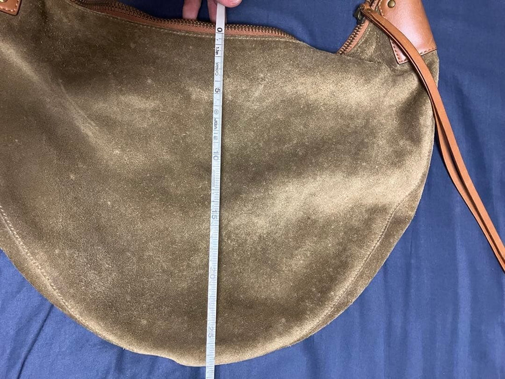 Gucci Brown Suede Hobo Bag