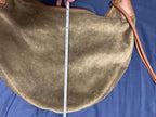 Gucci Brown Suede Hobo Bag
