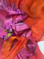 Roberto Cavalli Vintage Pink Orchid Blouse XS-M