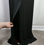 Vintage Cache Beaded Halter Maxi Dress