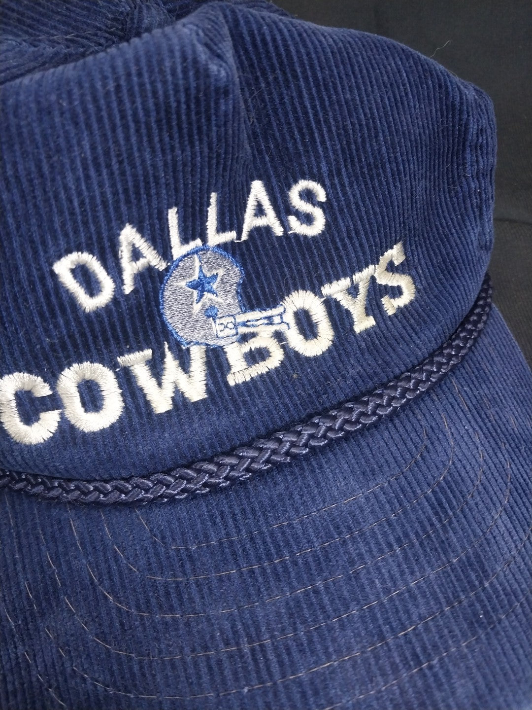 Ama Pro Dallas Cowboys Corduroy Hat Navy Blue