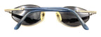 Gucci GG Light Gray Blue Metal Oval Eyeglasses Frames 49-20 Designer Men Women