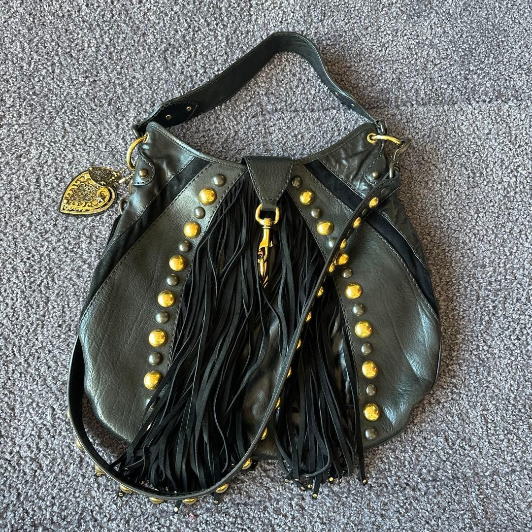 GUCCI Leather Babouska Indy Hobo Bag 19549