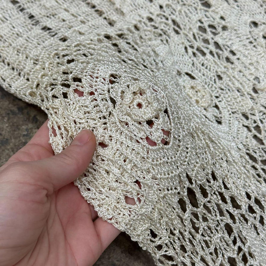 Y2K Vintage Morgan de Toi Crochet "Spider Web" Dress