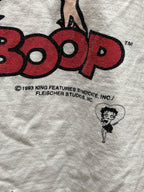 Vintage 1993 Betty Boop Big Heart Double Sided Mega Graphic T-Shirt sz OSFM*