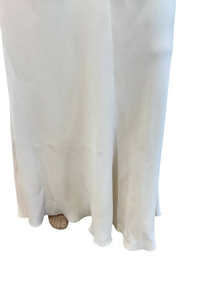VALENTINO VINTAGE S/S 1997 RUNWAY SHEER EMBELLISHED GOWN SZ SMALL