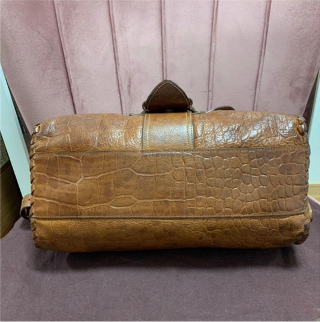 Mulberry Vintage Leather Shoulder Bag Brown
