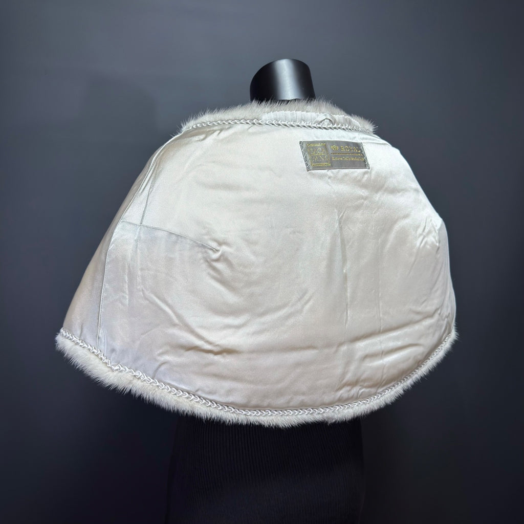 SAGA MINK ROYAL Sapphire Mink Fur Shawl/Wrap Women Luxury – Premium Collection