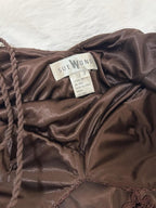 Sue Wong Nocturne Brown Beaded Sequin Fairy Dress Size 2