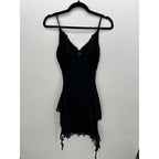 Vintage Taboo Black Lace Sequin Dress