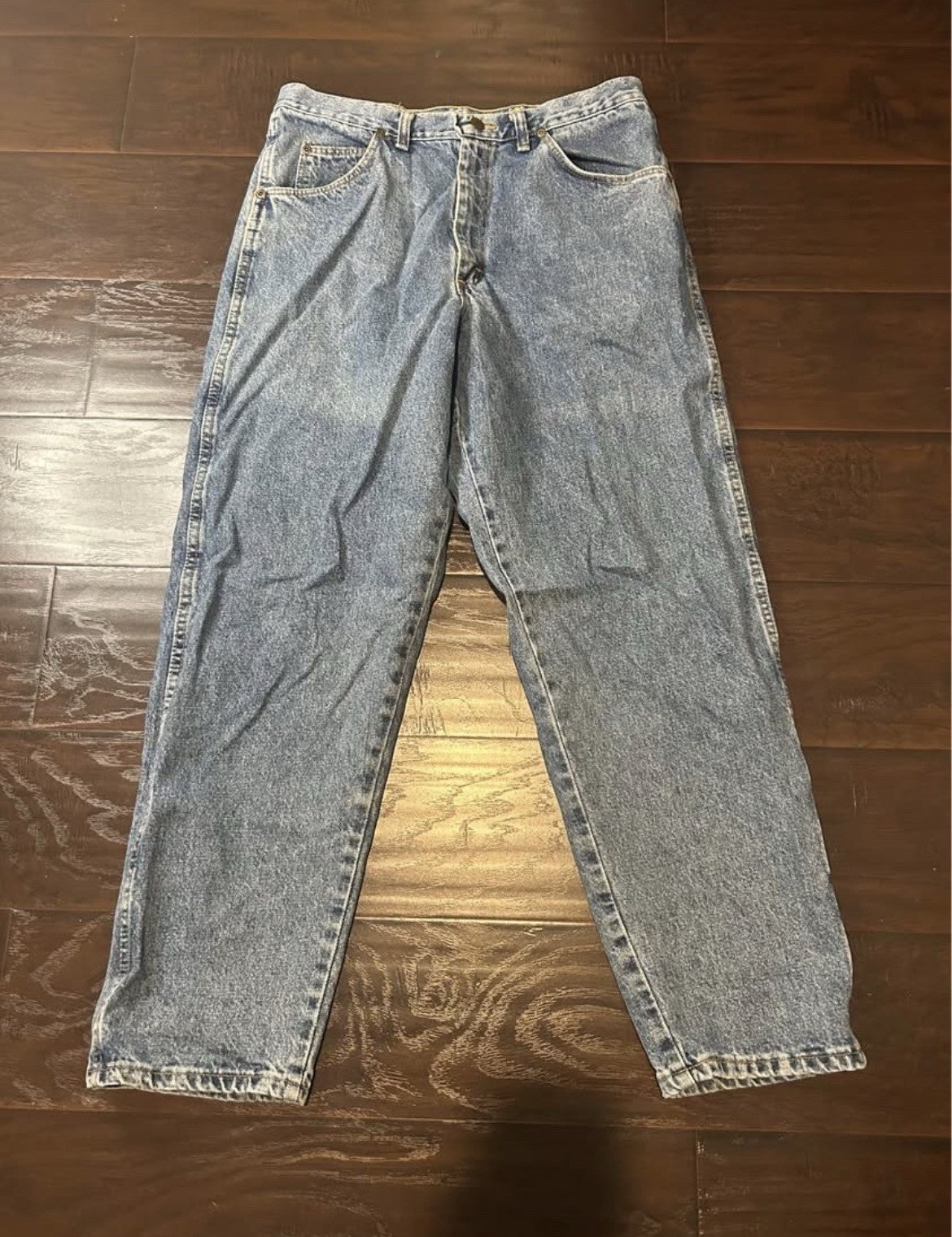 Wrangler Vintage Blue Denim Jeans 34x32