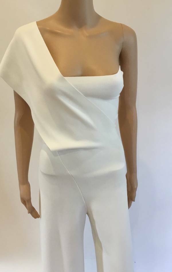 STELLA MCCARTNEY ONE SHOULDEDR SEXY JUMPSUIT SZ IT 42 CURRENT