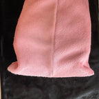 FENDI Vintage Tote Bag Pony Calf Hair Pink Brown Cow Print Leather Shoulder Rare