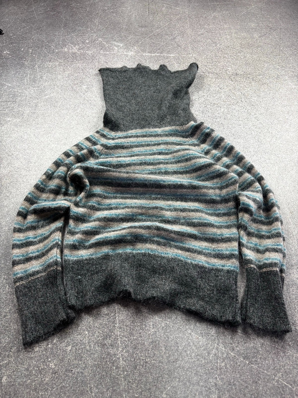 Missoni Striped Mohair Wool Turtleneck