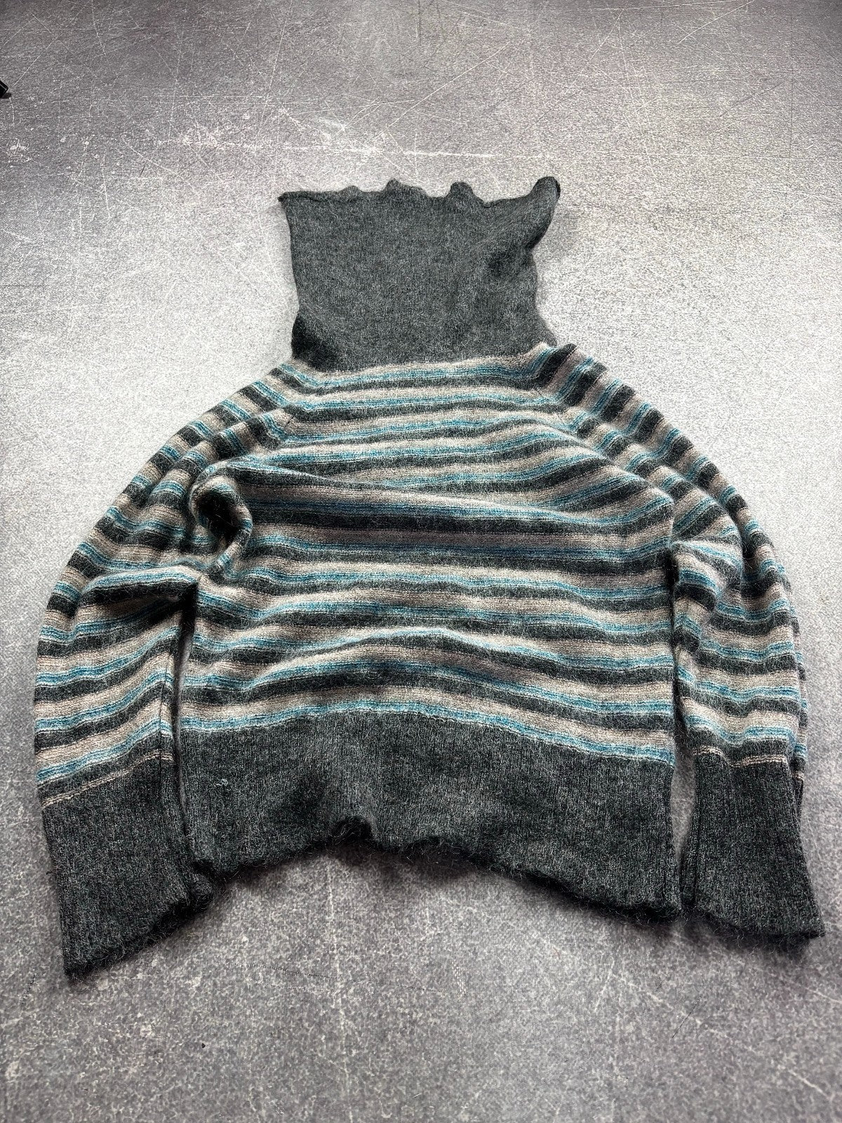 Missoni Striped Mohair Wool Turtleneck