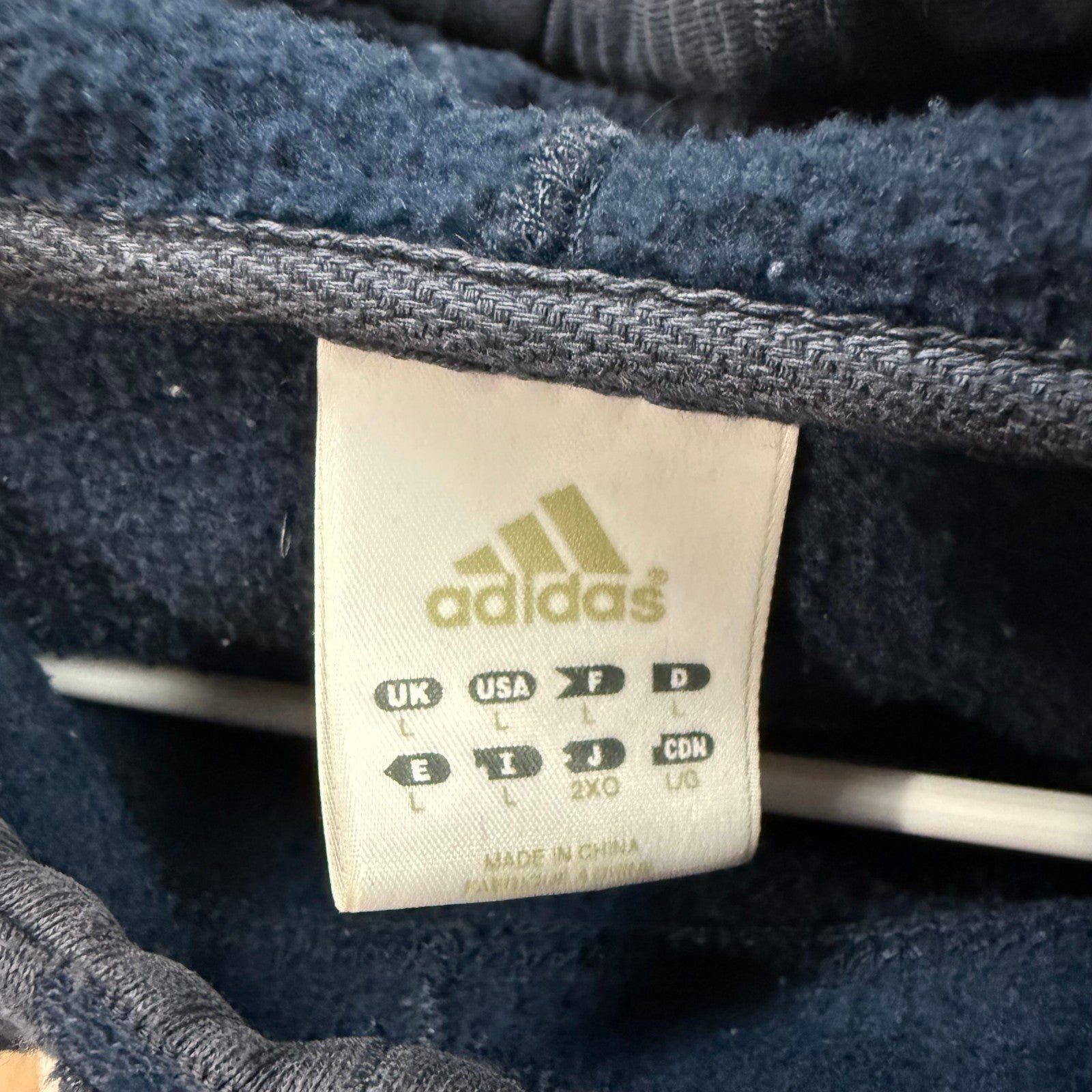 Vintage 90s y2k Sun Faded Adidas Distressed Hoodie Embroidered Center Logo