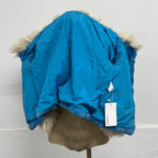 Vintage Y2K Blue Rabbit and Wool Jacket