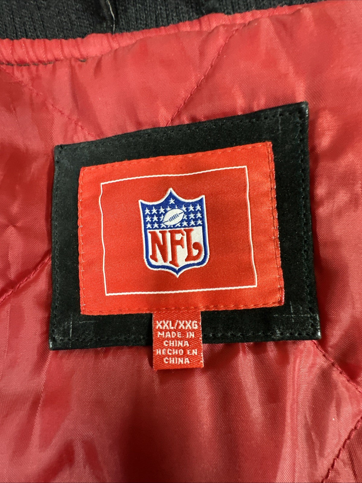 G-III Apparel Group Atlanta Falcons Suede Leather Jacket XXL