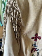 Double D Ranch Suede Beaded Western Jacket