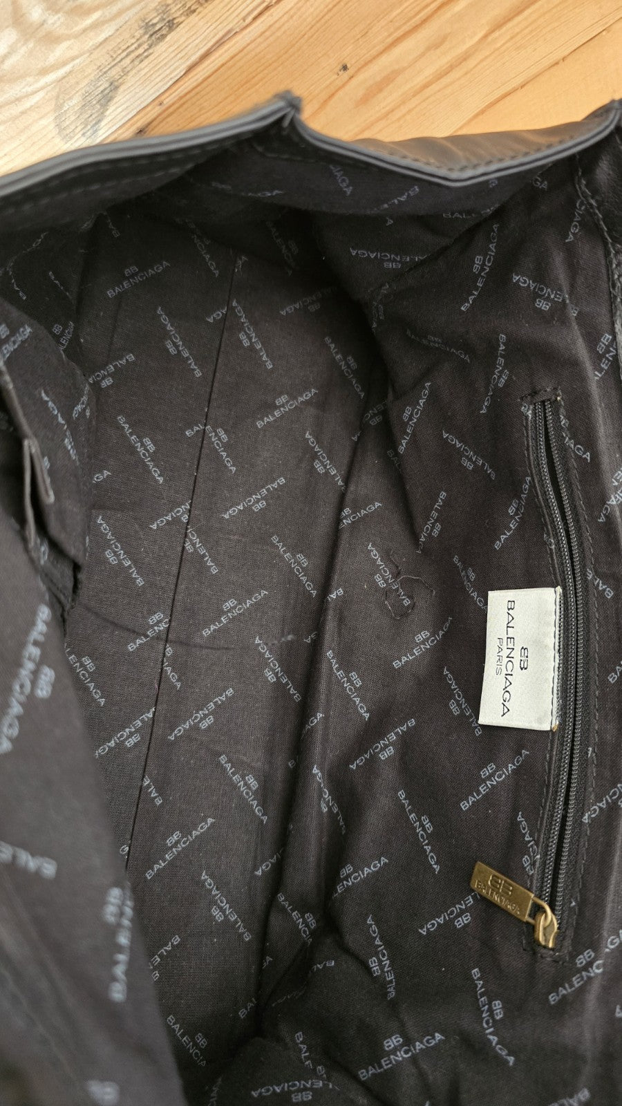 Y2k  Vintage Balenciaga Handbag Black Made In Spain