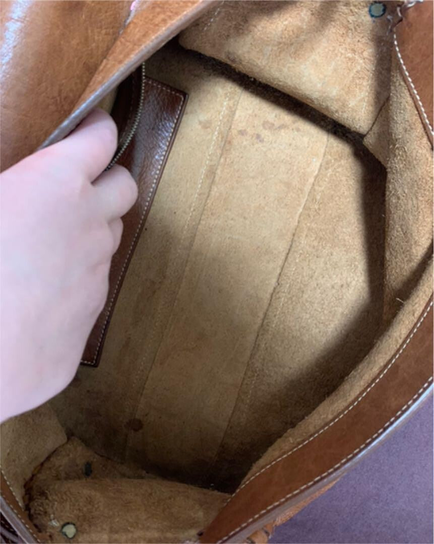 Mulberry Vintage Leather Shoulder Bag Brown