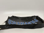 Dolce & Gabbana Black Leather Team Print Bag