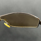 Chanel 4089 236/13 VTG Shield Sunglasses Brown Gradient Italy 120 Used w/ Ser. #