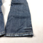 Women's Y2K Light Wash Low Rise Flare Denim Jeans