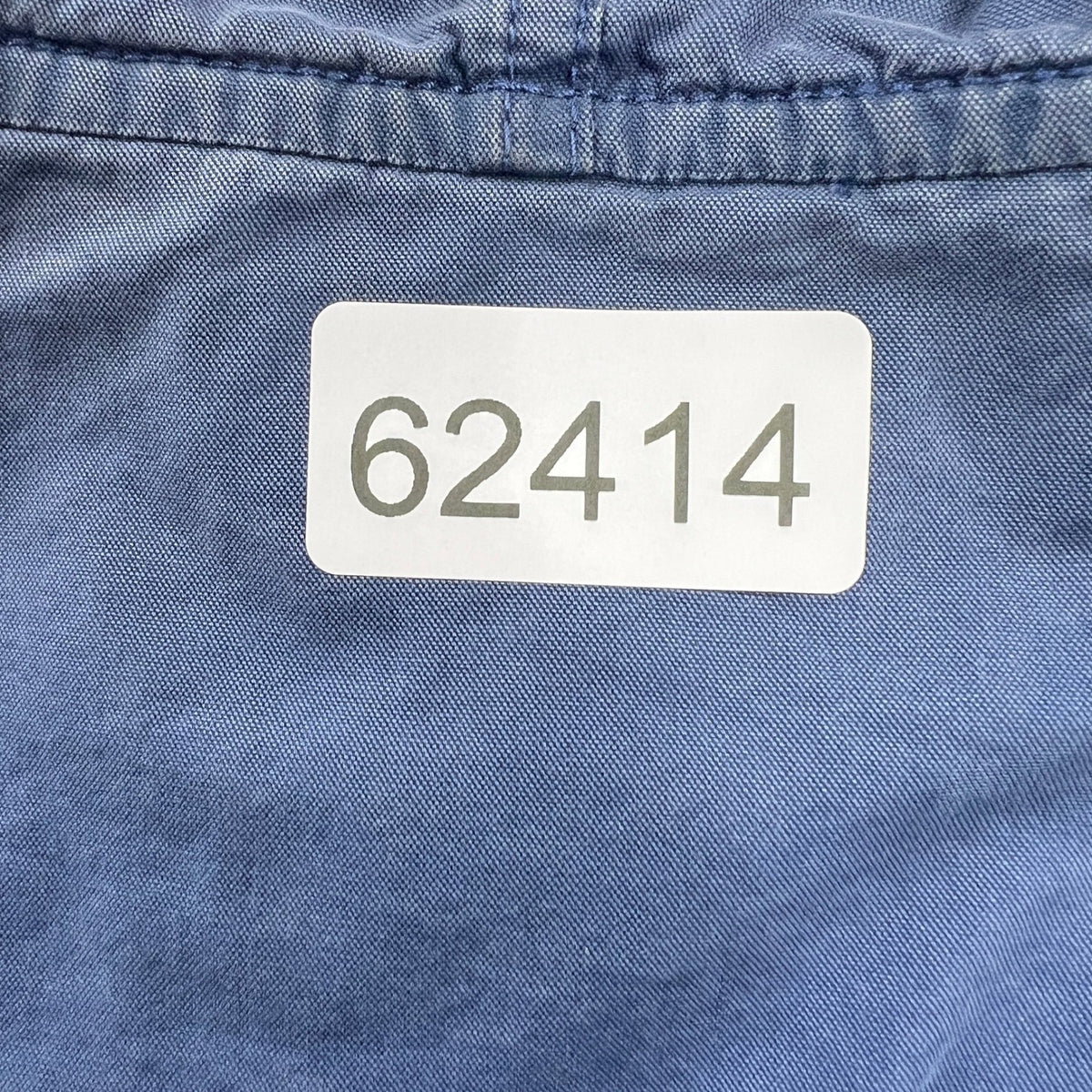 Polo Ralph Lauren Vintage Hooded Windbreaker Blue Cotton Canvas 2XL