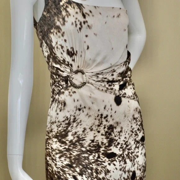 Vintage Roberto Cavalli Midi Silk Dress