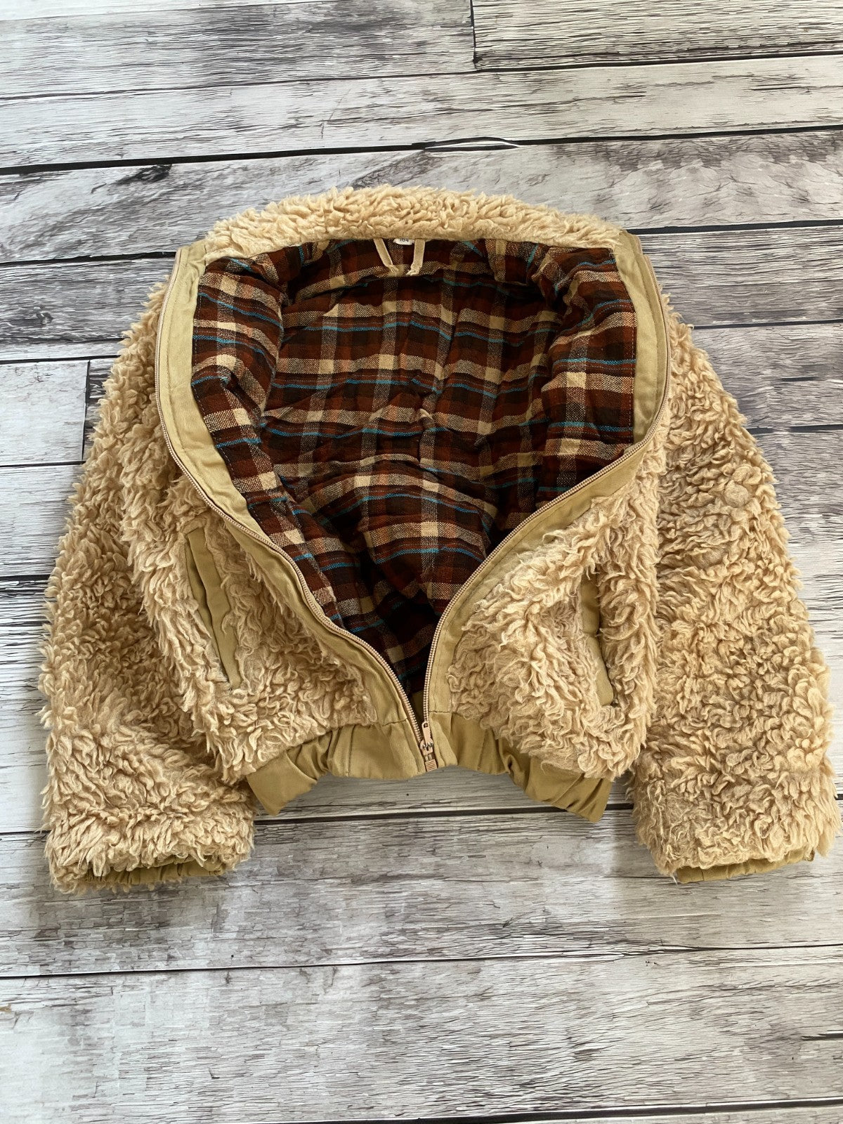 Japanese brand vintage Yohji Dolce Gabbana 2003 style Mohair Fur jacket
