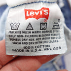 Vintage Levis Jeans Men 36x34 Blue Denim 501 Button Fly Faded Distressed 90s USA