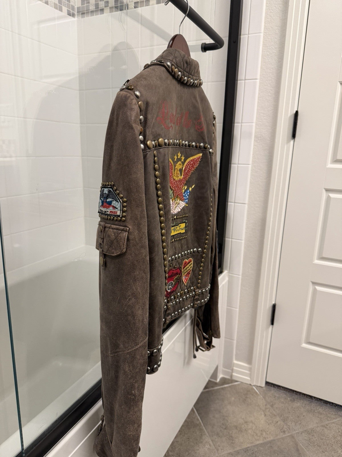 Double D Ranch Leather Jacket XL