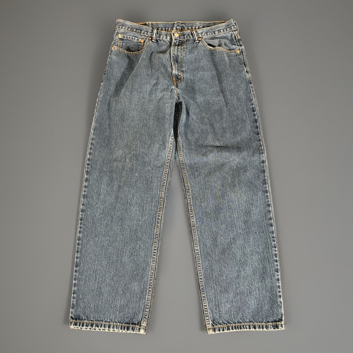 Levi's 550 Relaxed Fit Jeans Blue Medium Wash 36x30