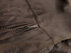 Vintage Y2K Woodland Fairy Brown Floral Silk Beaded Two Piece Skirt Set Asymmetric