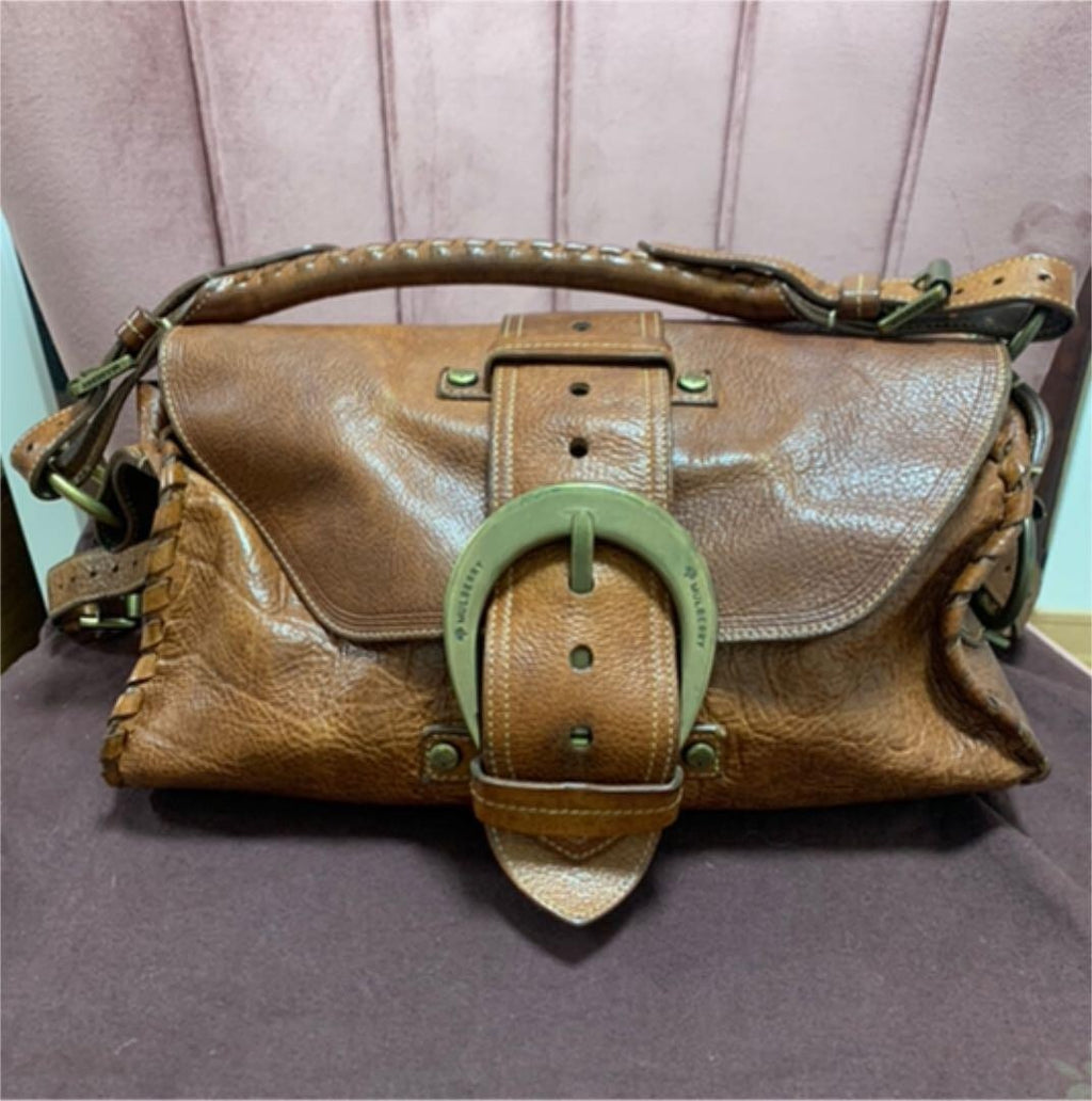 Mulberry Vintage Leather Shoulder Bag Brown
