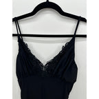 Vintage Taboo Black Lace Sequin Dress