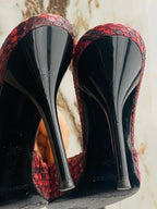 Gianmarco Lorenzi Italian Women Mules Nice Shoes High Heels Size 38
