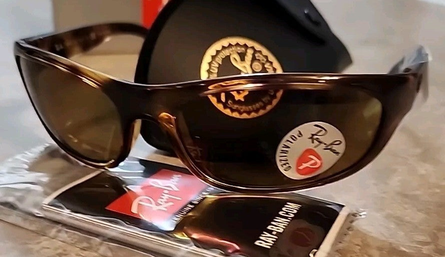 Ray-Ban RB4033 Tortoise Shell Polarized Sunglasses